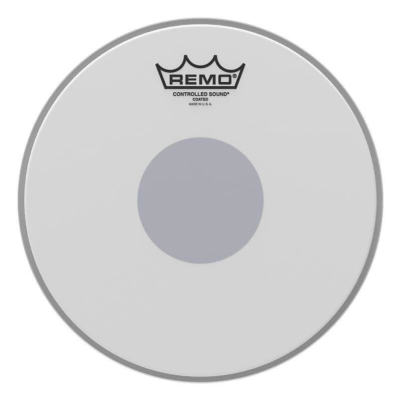 Remo CS-0110-10 Controlled Sound Coated Drumhead - 10-inch - with Black Dot image 1