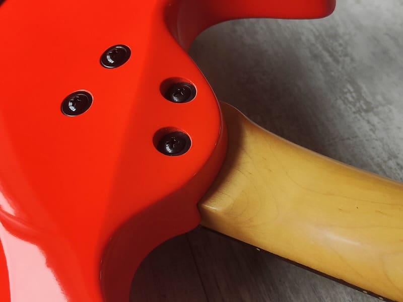 アリアプロ Aria Pro Ⅱ magna series MA-38 Aria Pro II Magna Series MA38 Superstrat (Fluro Orange) | Reverb