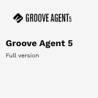 New Steinberg Groove Agent 5 Retail Pro Studio Drum Software Mac/PC   (Download/Activation Card) image 1
