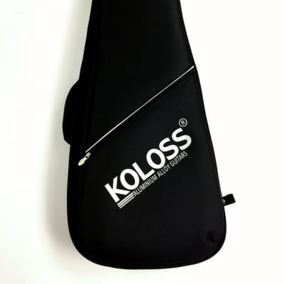 KOLOSS GT-4 Aluminum body Carbon fiber neck electric guitar White+Bag|GT-4 White| image 8