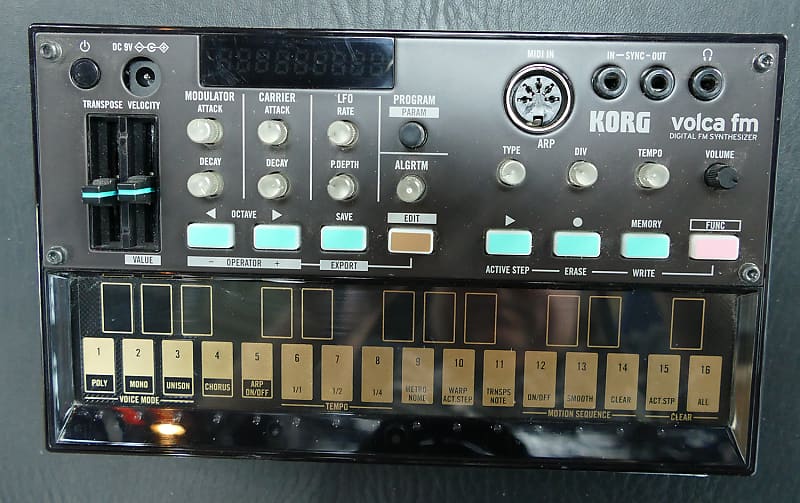 Korg Volca FM Digital Synthesizer with Sequencer image 1