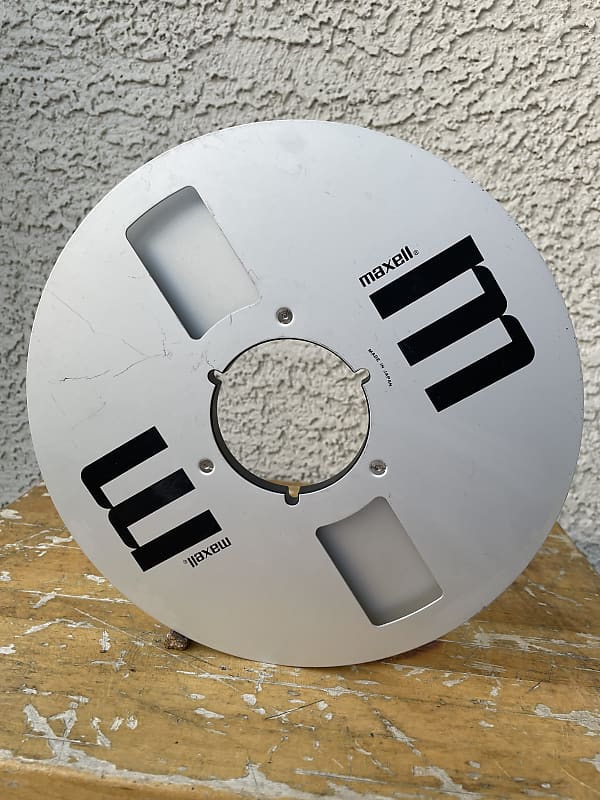 Maxell UD Reel to Reel Tape, LP, 10″ Metal Reel, 3600 ft - Reel to