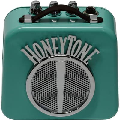 Danelectro N-10 Honey Tone Mini Guitar Amp - Aqua image 4