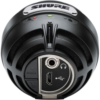 Shure MV5-B Digital Condenser Microphone Black w/Red Foam image 3