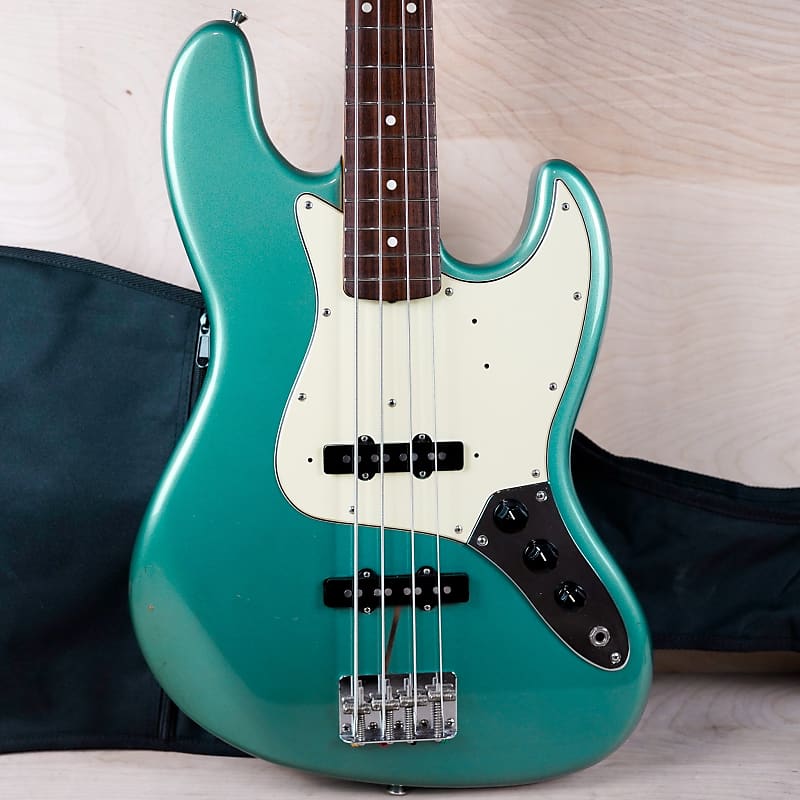 Fender JB62-75US Jazz Bass CIJ 1999 Ocean Turquois Metallic | Reverb