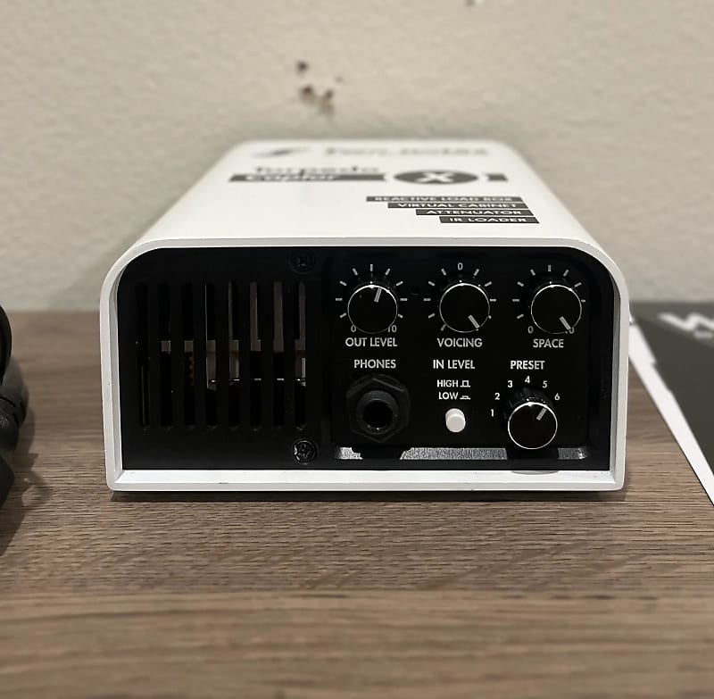 Two Notes Torpedo Captor X 8ohm Stereo Reactive Load Box / Attenuator 2020 - White image 1
