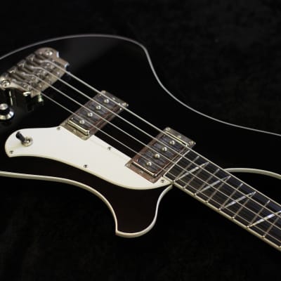JPG (Josh Parkin Guitars) The Pusher - Bass Through-Neck 4-String Black 2019 Black image 2