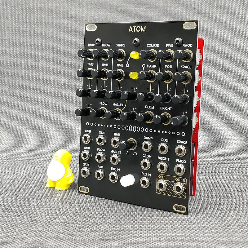 Antumbra Atom - Micro Mutable Instruments Elements Clone - Module  Synthesizer - Black/Gold