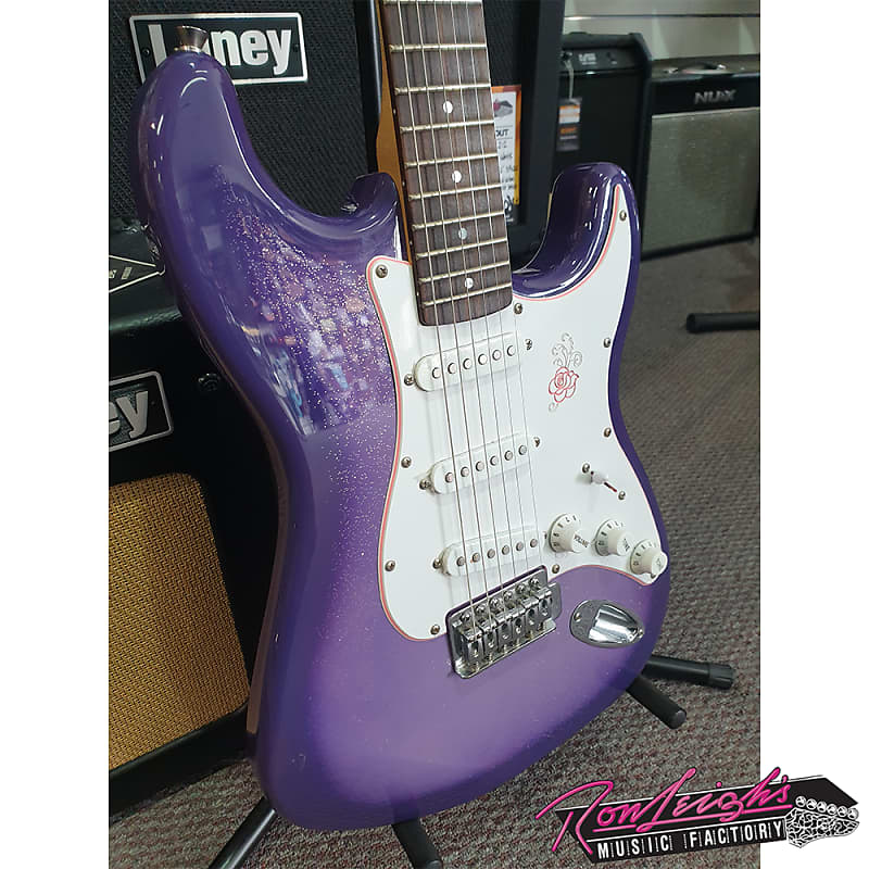 SX GR5PL Gypsy Rose 7/8 Size Stratocaster Electric Guitar with Bag