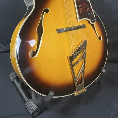 Archtop tribute AT130 NEW Brown Sunburst / incl. Hard Case / Made 