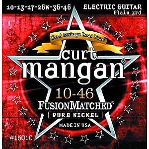 Curt Mangan Pure Nickel 10-46 Electric Guitar Strings image 1