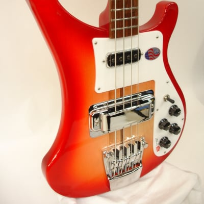 2024 Rickenbacker 4003S Electric Bass Guitar - FireGlo w/ Case image 3
