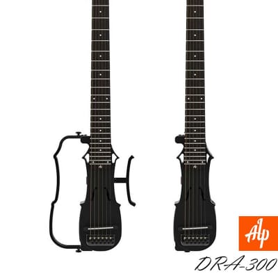 ALP DRA-300 Foldable Headless Travel Silent Electric Guitar mini travel for sale