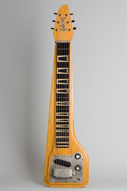 Gibson  Skylark EH-500 Lap Steel Electric Guitar (1964), ser. #231528, original black chipboard case. image 1