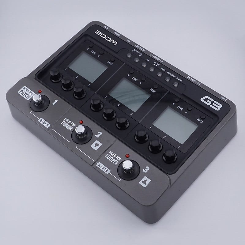 ZOOM [USED] G3 (Guitar Effects & Amp Simulator Reverb Australia