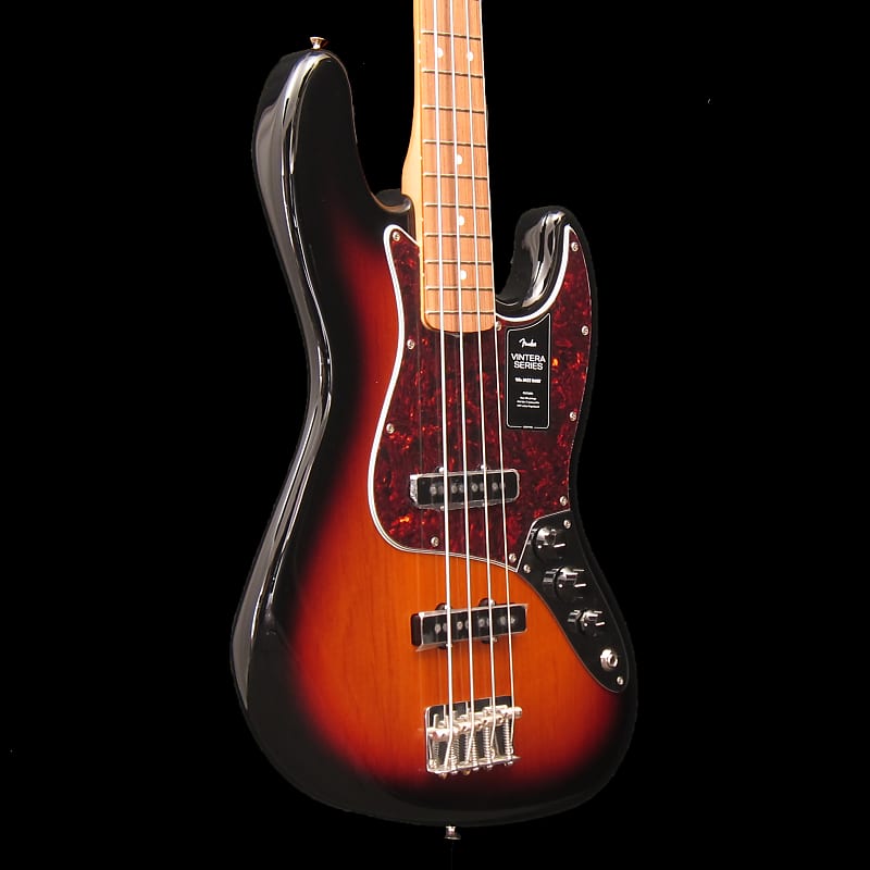 Fender Vintera '60s Jazz Bass, Pau Ferro Fingerboard, 3-Color