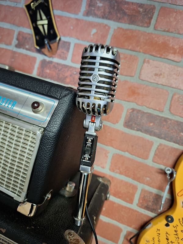 1950s Vintage Shure PE55 Cardioid Unidyne Dynamic 