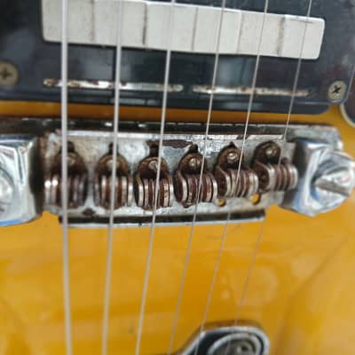 Teisco DG-67 1967 - Buttercream image 5