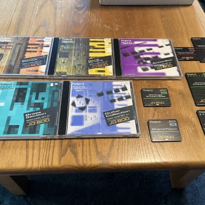 Roland SL-JD80 Card Library (Whole Set)
