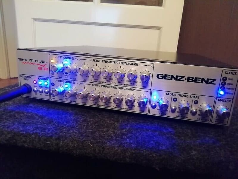 Genz Benz Shuttle Max 6.0 With Footswitch Bass Amp image 1