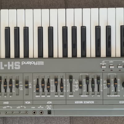 Roland SH-101 32-Key Monophonic Synthesizer 1982 - 1986 - Gray