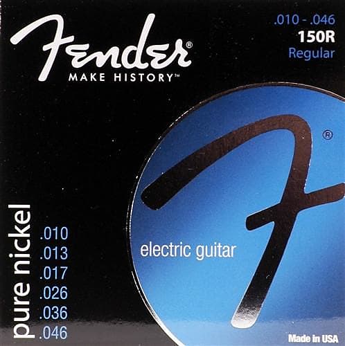 Fender Original 150 Pure Nickel Regular Electric Guitar Strings image 1