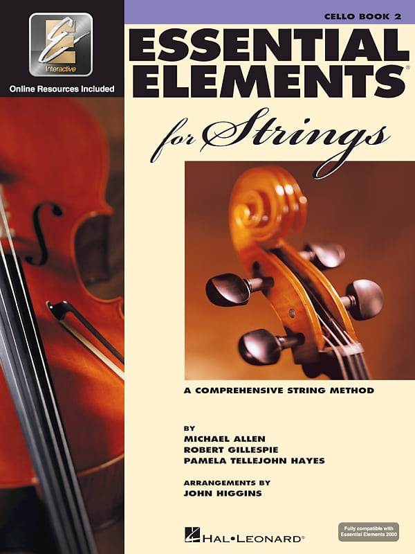 Essential Elements 2000 for Strings Bk 2 - Cello w/CD image 1