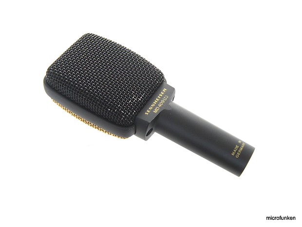 Sennheiser MD409-U3 Vintage Dynamic Microphone The Legendary