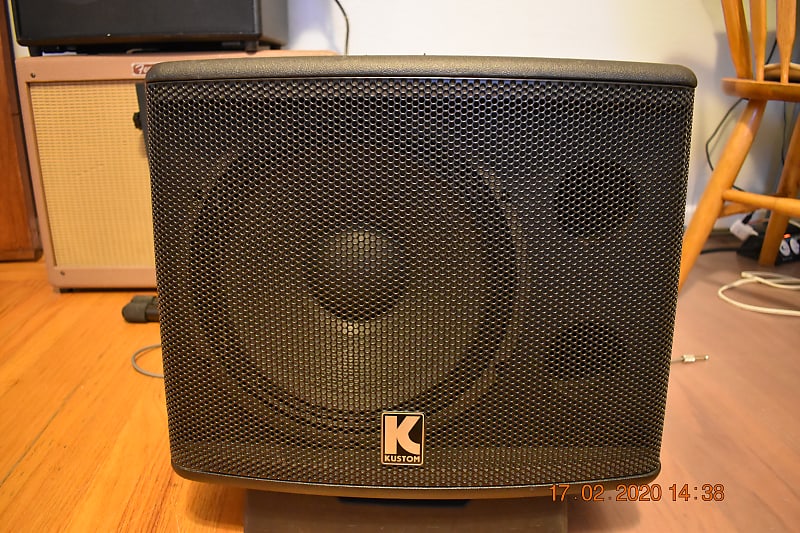 Kustom PA112SC 12" Powered Subwoofer 2018 Black Reverb