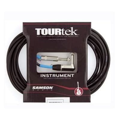 TourTek 25ft Instrument Cable w/L-Jack (7.62m) TIL-25 TIL25 image 1
