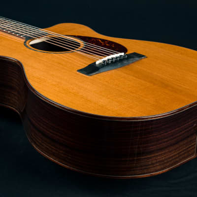 Huss and Dalton OM-C Thermo-Cured Adirondack Spruce and Indian Rosewood NEW image 14