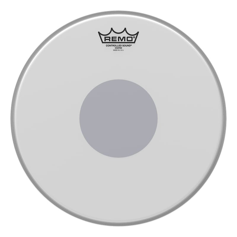 Remo - CS-0113-10- - Batter, Controlled Sound, Coated, 13" Diameter, Black Dot On Bottom image 1