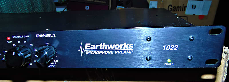 Earthworks 1022 Two-Channel Microphone Preamp - Vintage King