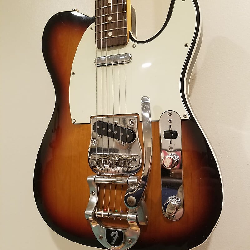 Fender 62 Custom Telecaster MIJ Factory Bigsby Tele Double