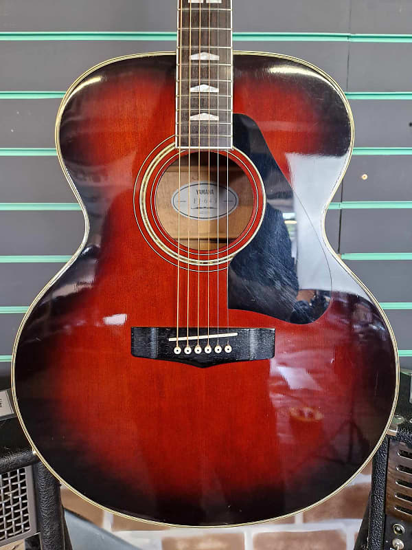 Yamaha FJ-645 Brown Burst 1995 Jumbo Acoustic Guitar | Reverb Yamaha FJ-645 Brown Burst 1995 Jumbo Acoustic Guitar | Reverb