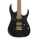 Ibanez RG421HPAH Electric Guitar, Blue Wave Black