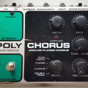 Electro Harmonix Stereo Poly Chorus - Vintage re-issue | Reverb
