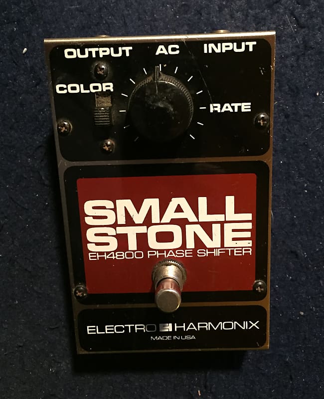 Electro-Harmonix Small Stone 2024 Phase Shifter EH4800- It Works GREAT