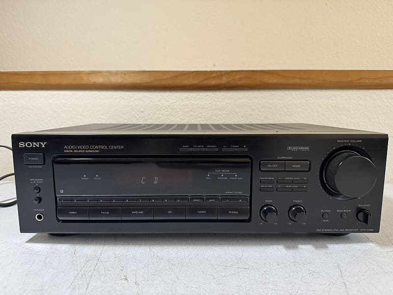 Sony STR-D565 Receiver HiFi Stereo 5 Channel Home Audio Phono Radio Vintage AVR  			