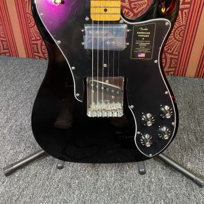 Fender American Vintage II '77 Telecaster Custom with Maple Fretboard 2022 - Present - Black for sale