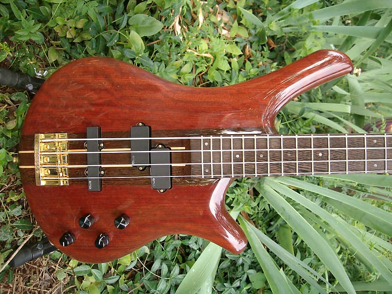 ESP Custom Shop Order SUGI (E) Bass  2011 Purple Heart Wood & Wenge CoA One of a Kind !! image 1