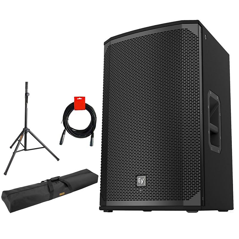 Electro-Voice EKX-15P 15 Two-Way Loudspeaker w/ Stand Bag, Stand & XLR  Cable