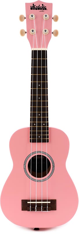 Kala Ukadelic Soprano Ukulele Flamingo Reverb