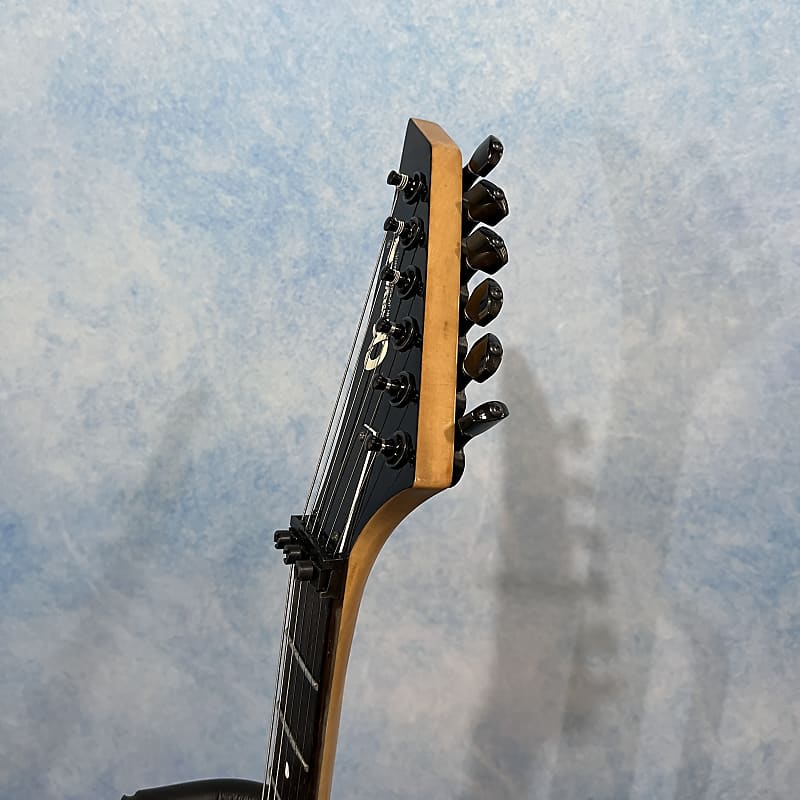 Charvel 3DR Dinky Reverse Headstock Fire Crackle 1980s Made
