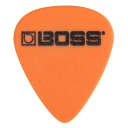 Boss - BPK-12-D60 - Derlin Guitar Picks - Medium / Thin / .60mm / Orange - Pack of 12
