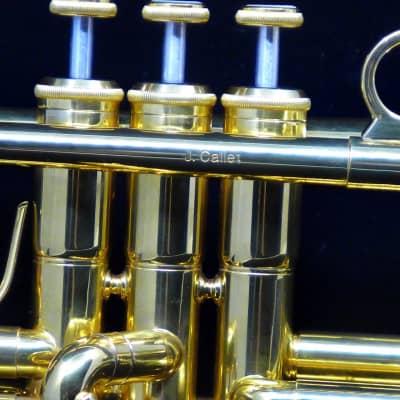 Gold Plated Used Jerome Callet Soloist Trumpet! | Reverb Australia