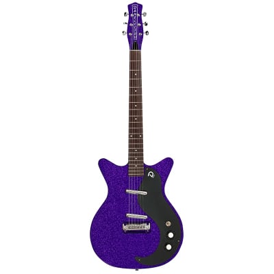 Danelectro 59M NOS+ Guitar (Blackout Purple Metalflake) image 1