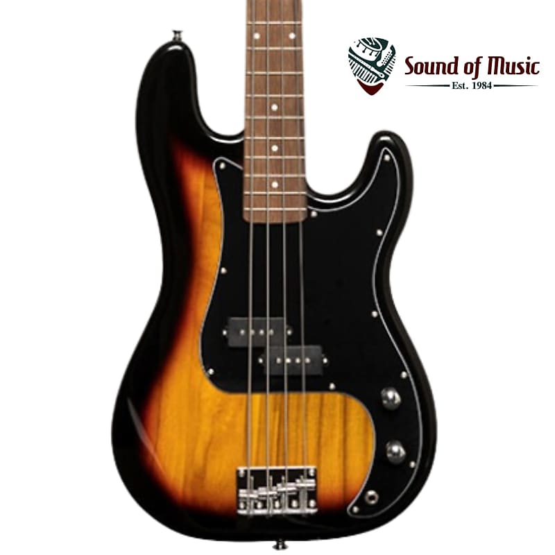 Stagg SBP-30 Standard "P" 4-String Electric Bass Guitar - | Reverb