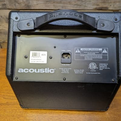 Acoustic AG15 Acoustic Guitar Wedge Amplifier image 6