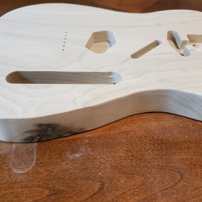 Telecaster Body | One Piece Poplar | CNC Made In Texas image 3